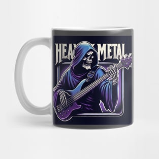 Grim Reaper Heavy Metal Bass Mug